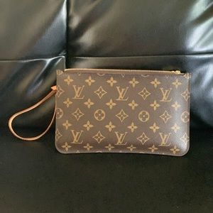 Authentic LV wristlet